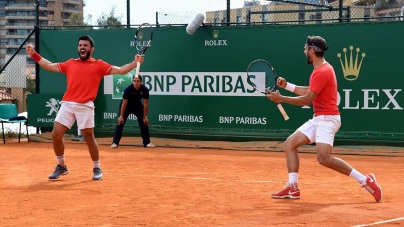 Nys et Arneodo en demie à Monte-Carlo